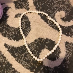 A handcrafted necklace